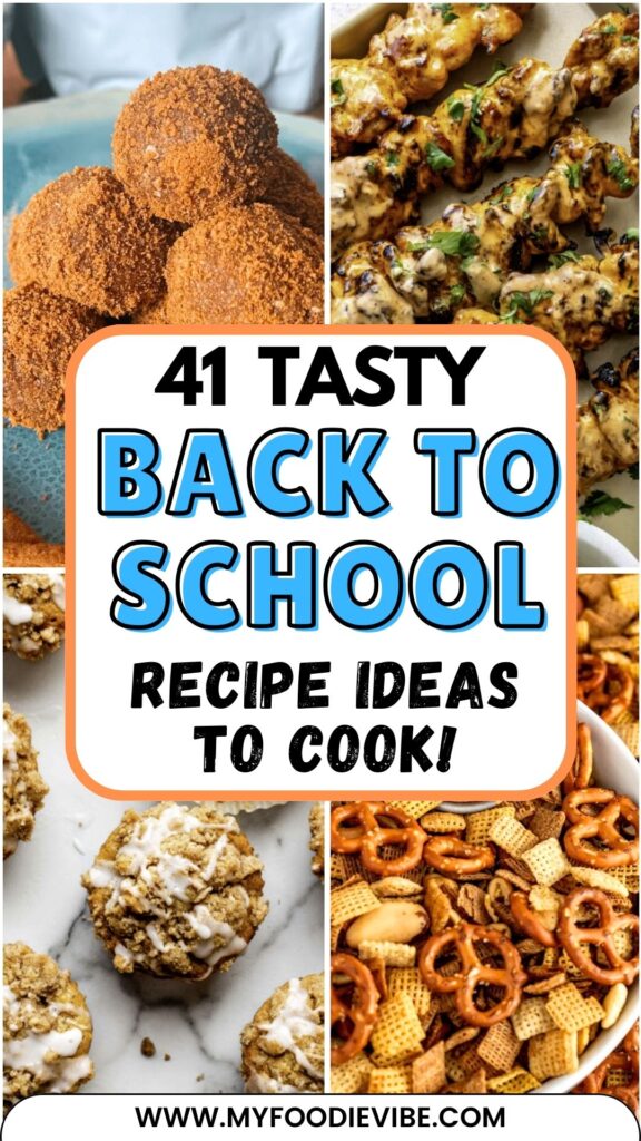 Tasty Back To School Recipes Ideas